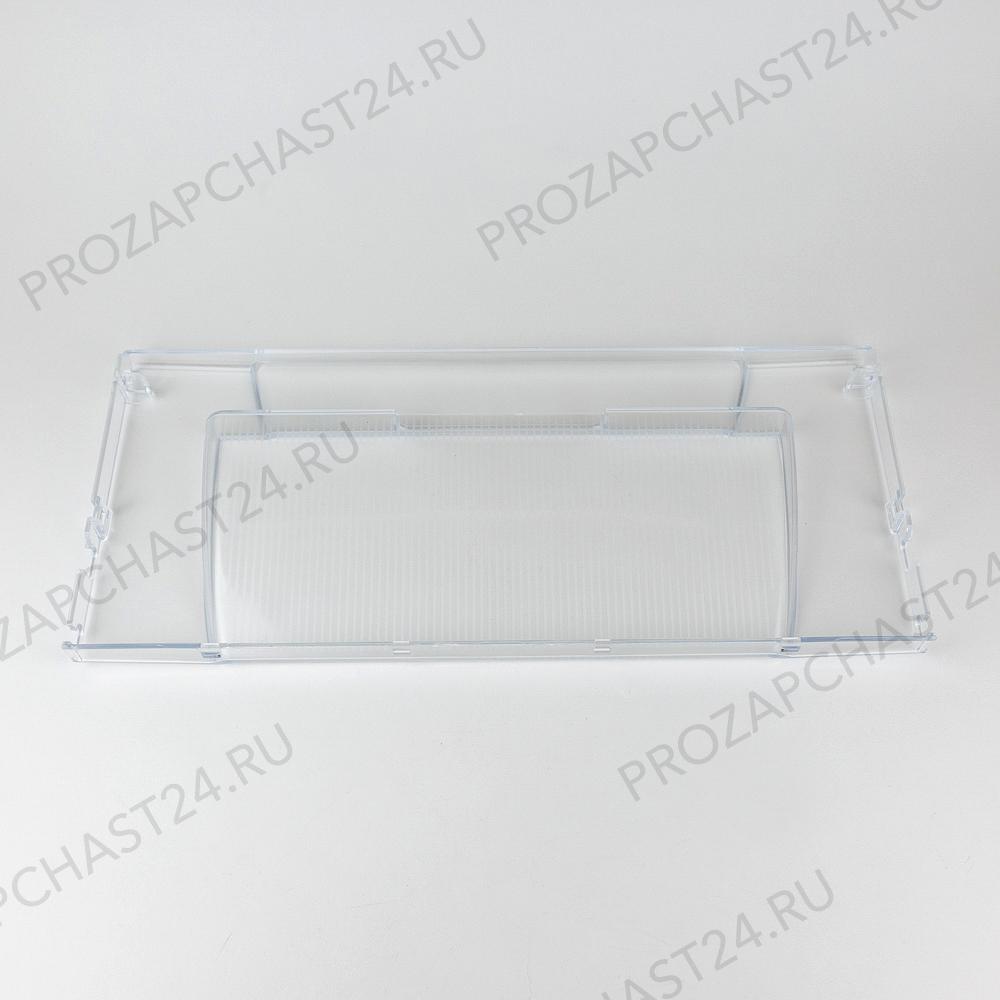 Передняя панель среднего ящика морозильной камеры широкая Indesit C00856032 (45,5*19,8)